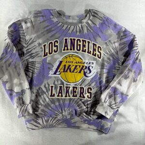 Los Angeles Lakers LA Basketball NBA Fandom colorful crewneck sweatshirt unisex